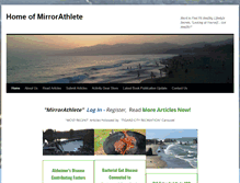 Tablet Screenshot of mirrorathlete.com